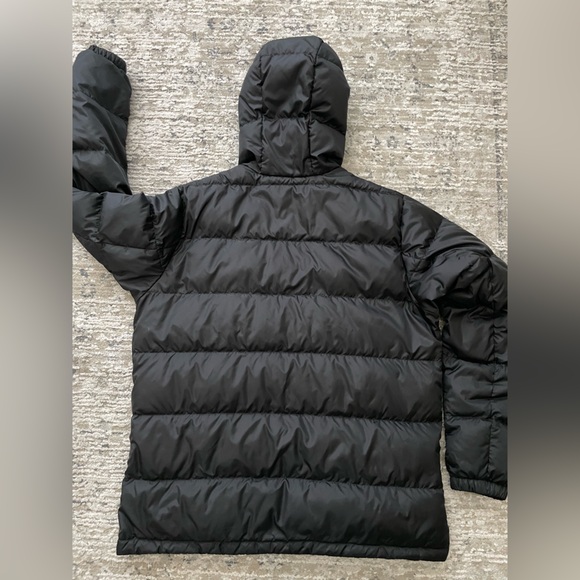 Eddie Bauer Puffer Jacket Coat Mens Size L Black Full Zip Down Filled EB650 - Picture 4 of 9